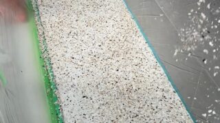 大阪府の戸建て住宅で初のポリフレーク現場施工